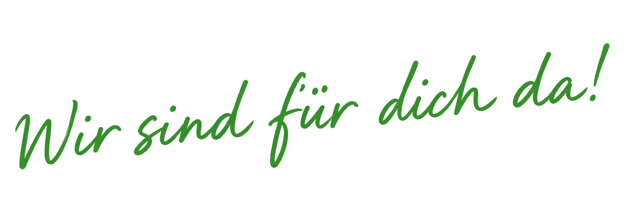 Overlay Wir sind für dich da