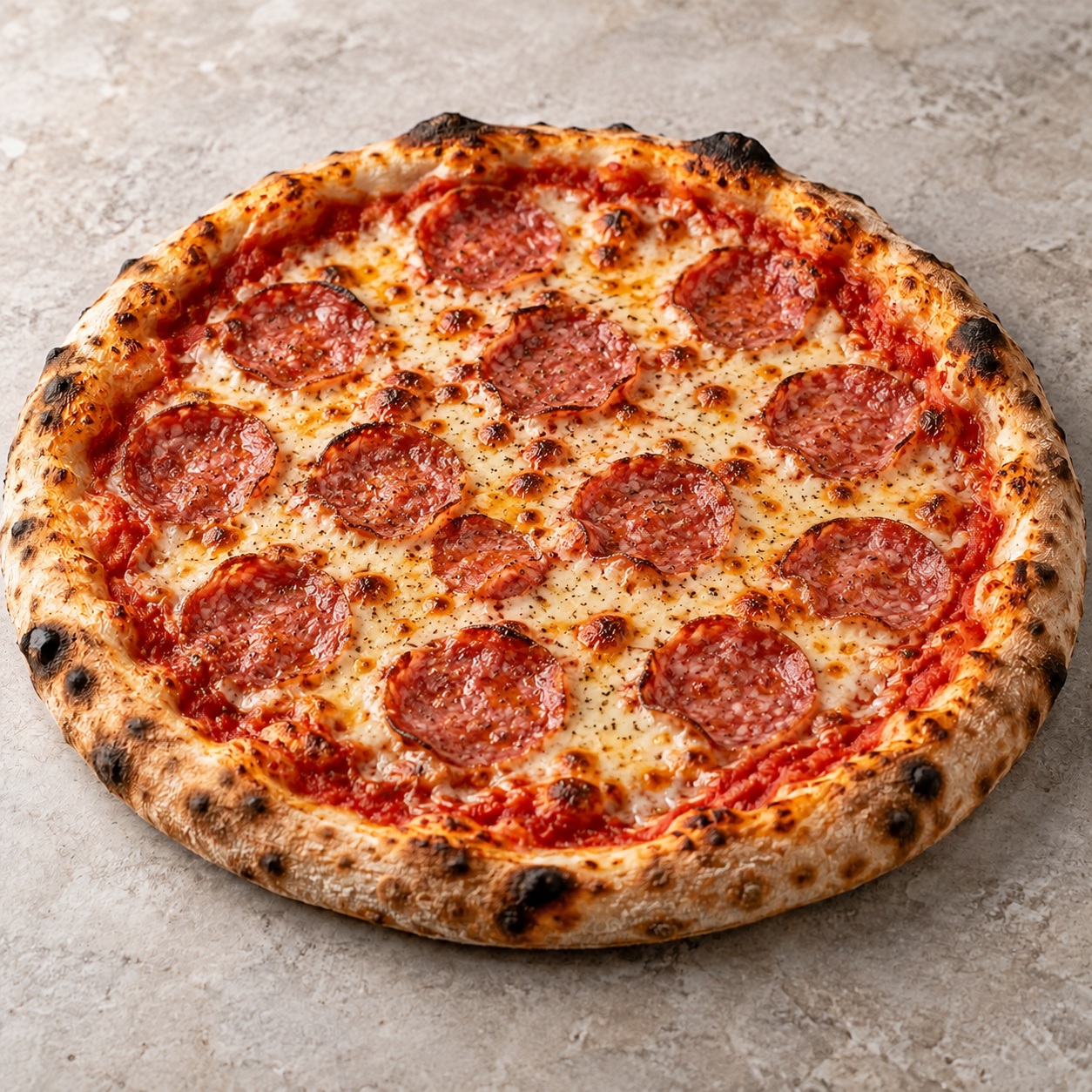 4. Pizza Salami