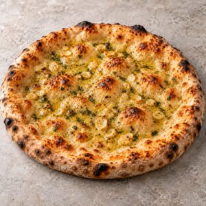 59. Knobibrot mit Knoblauch und Olivenöl
