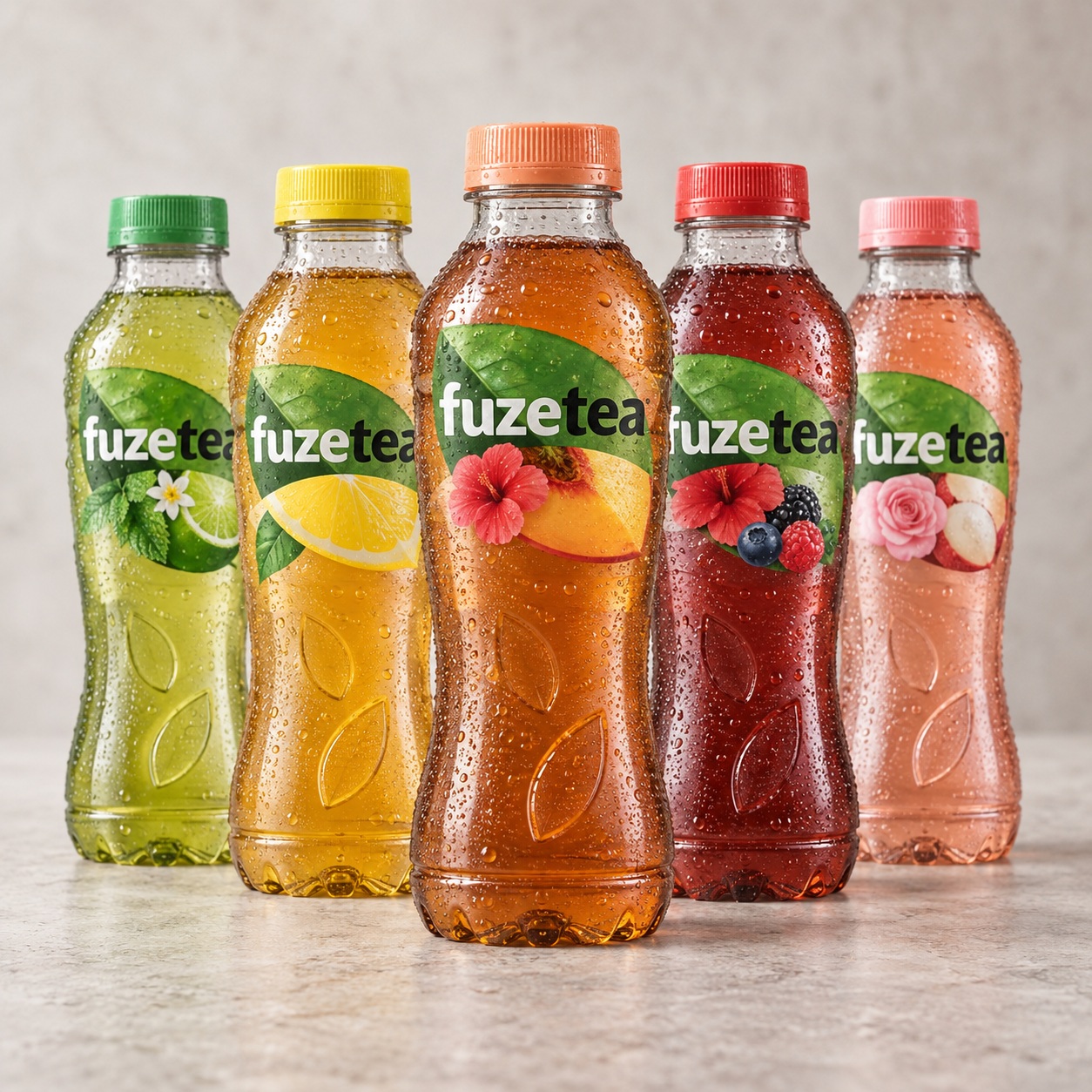 Fuzetea verschiedene Sorten